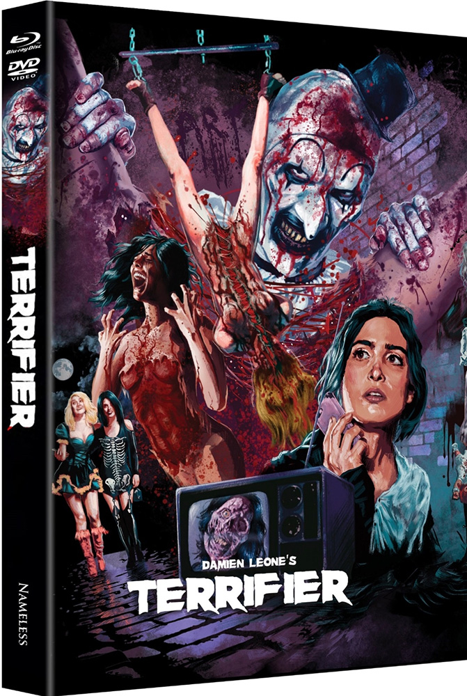 Terrifier 1 (Blu-Ray+DVD) - Cover L - Mediabook - Limited 1000 Edition Terrifier 1 (Blu-Ray+DVD) - Cover L - Mediabook - Limited 1000 Edition