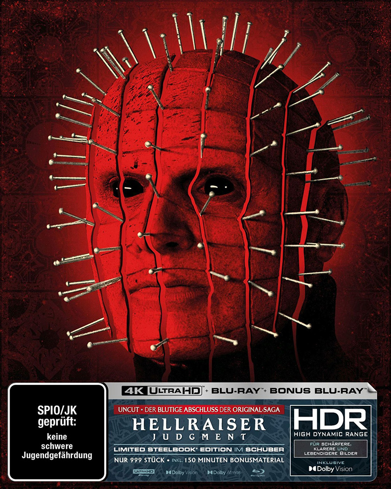 Hellraiser: Judgment (4K UHD+2Blu-Rays) - Cover C - Steelbook - Limited 999 Edition