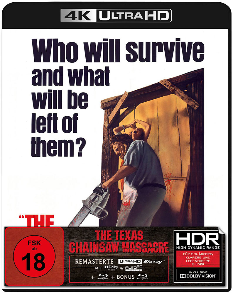 The Texas Chainsaw Massacre (4K UHD+2Blu-Ray) - Uncut