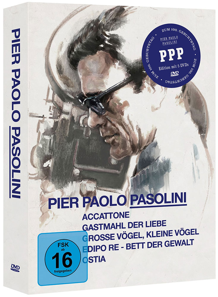 Pier Paolo Pasolini Collection (5DVD) - Digipak im Schuber