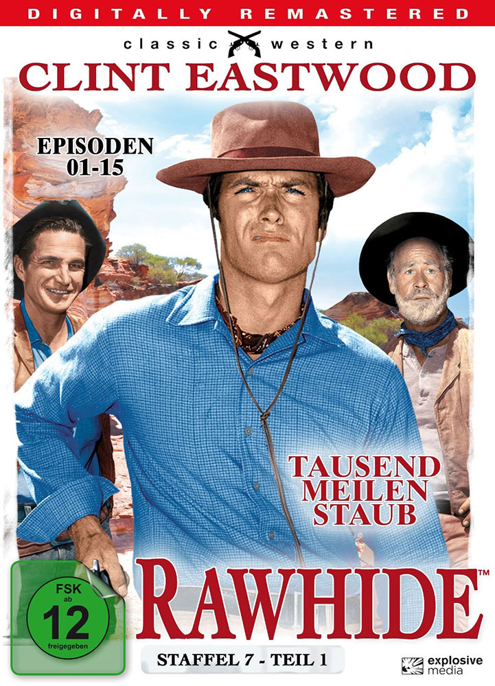 Rawhide - Tausend Meilen Staub - Season 7.1 (4DVD)