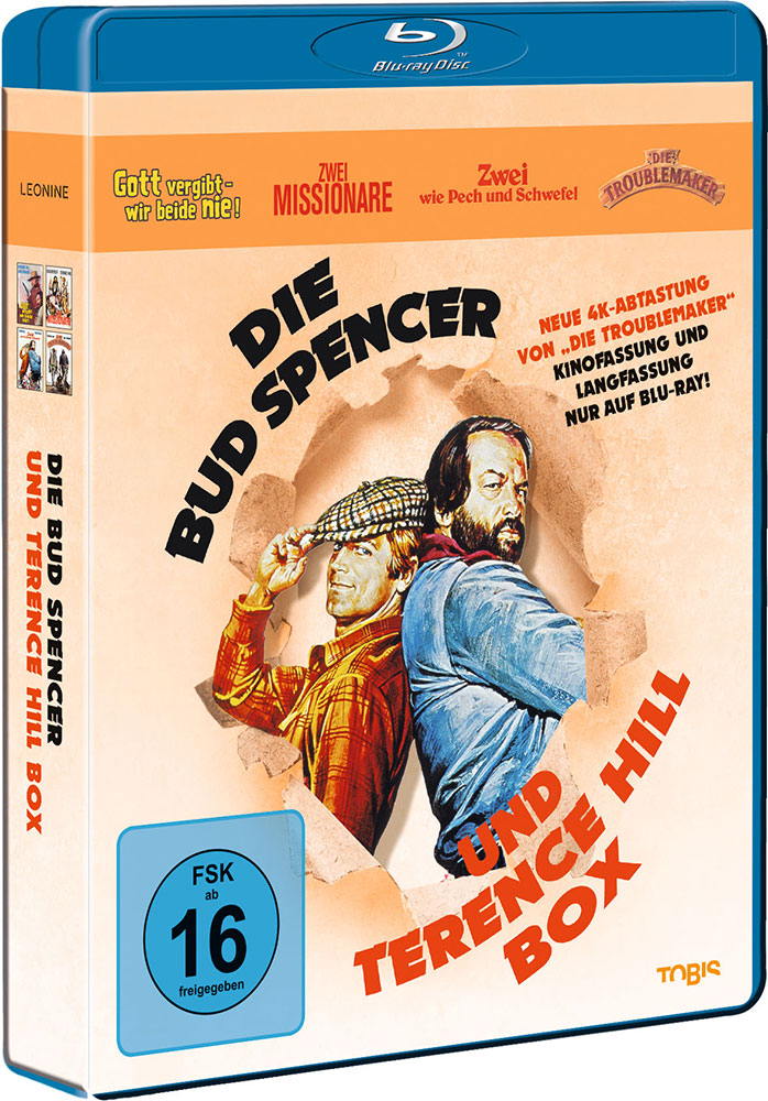 Die Bud Spencer und Terence Hill Box (Blu-Ray) (4Discs)
