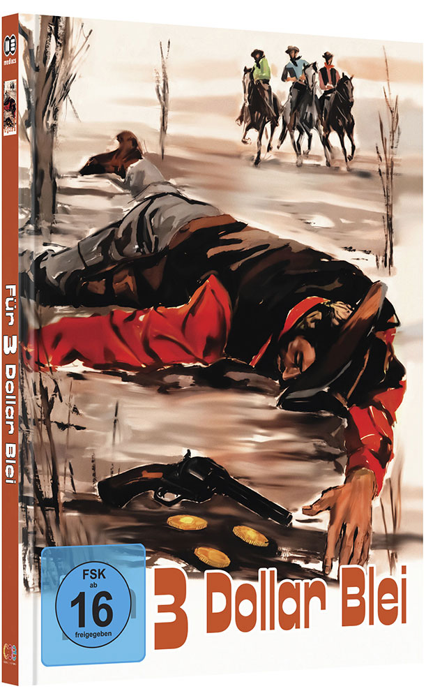 Für drei Dollar Blei - Cover A - Mediabook (Blu-Ray+DVD) - Limited Edition