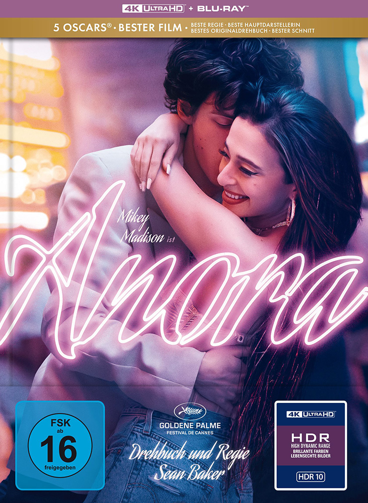 Anora (4K UHD+Blu-ray) - Cover B - Mediabook - Limited Edition Anora (4K UHD+Blu-ray) - Cover B - Mediabook - Limited Edition