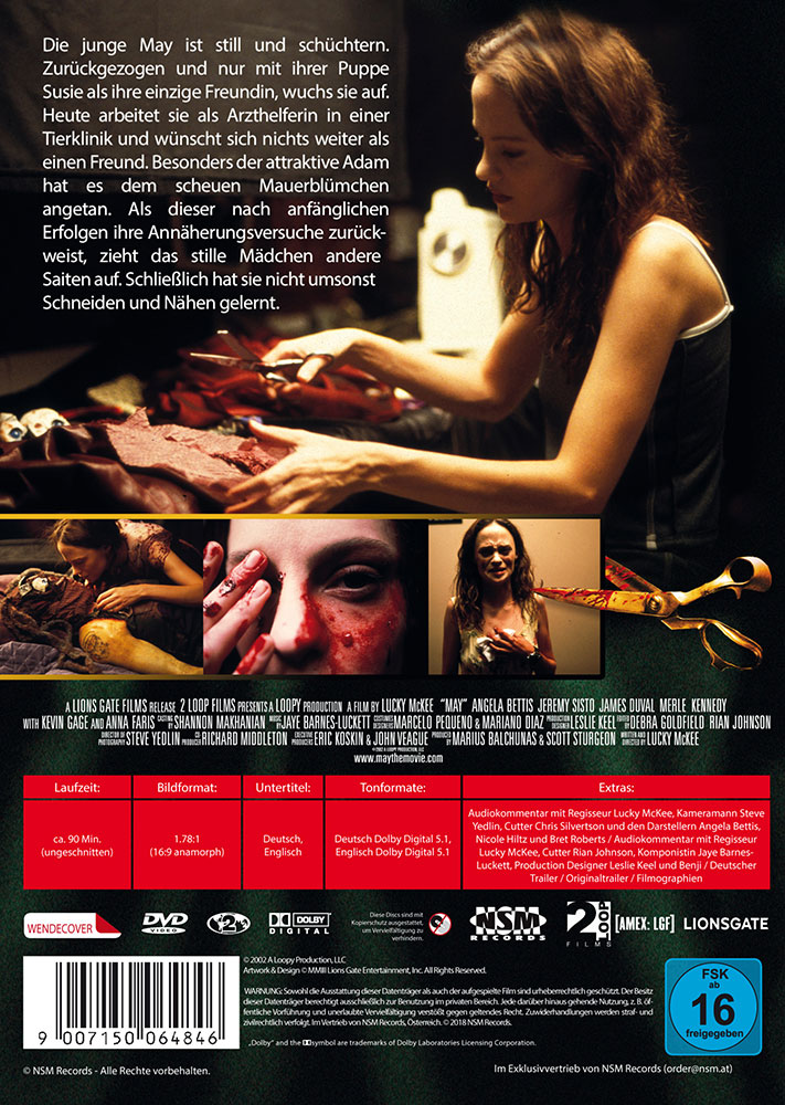 May - Die Schneiderin des Todes - Uncut