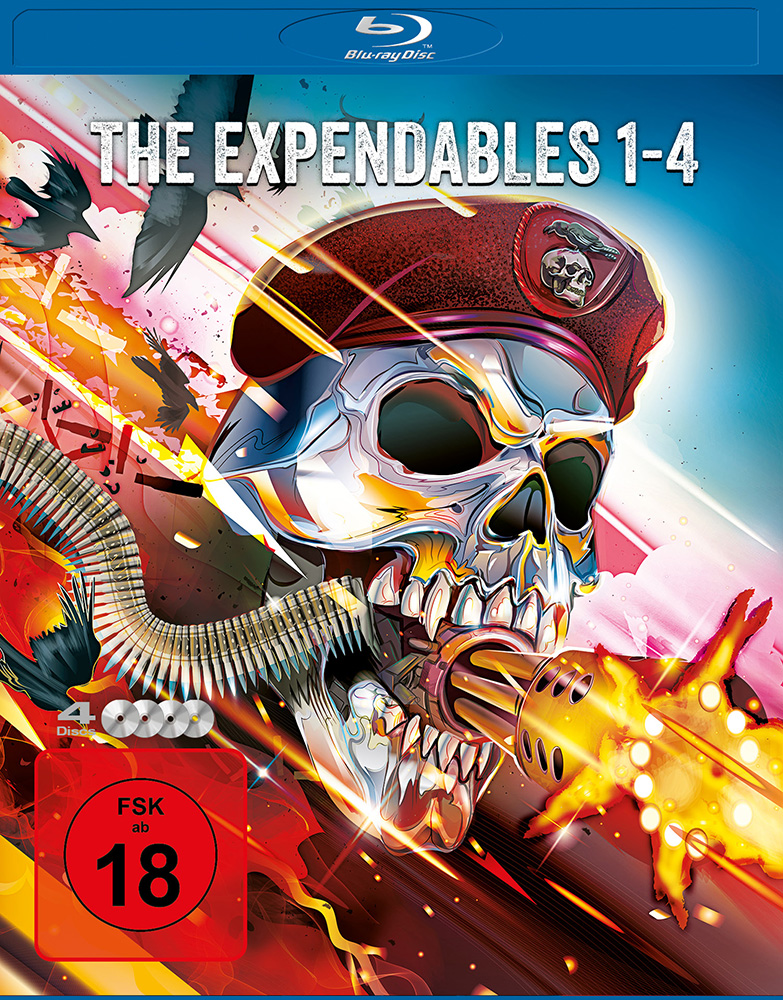 The Expendables 1-4 (Blu-Ray) (4Discs)