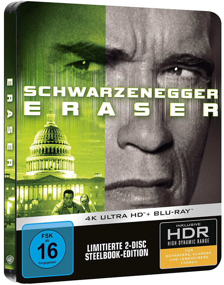 Eraser (4K UHD+Blu-Ray) - Limited SteelBook Edition