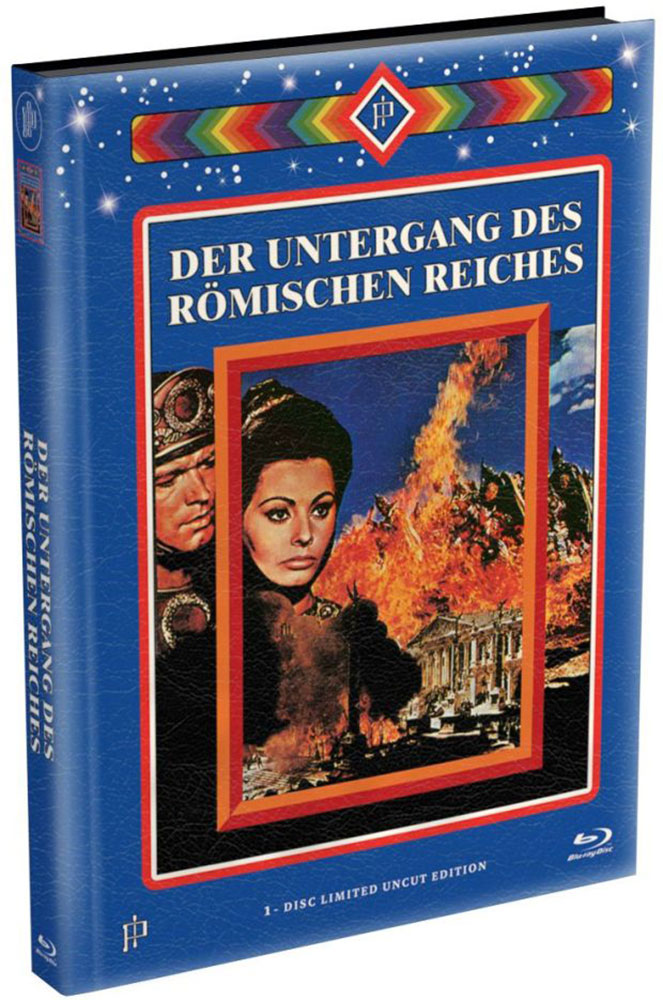 Der Untergang des Römischen Reiches (Blu-Ray) - Mediabook (Wattiert) - Limited 128 Edition