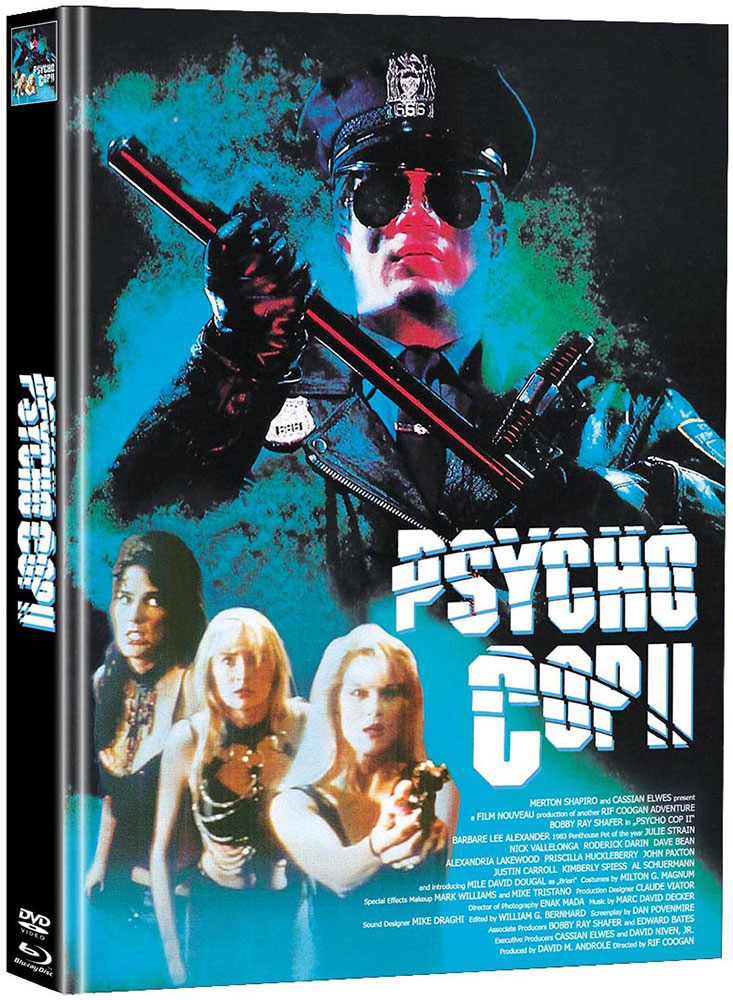 Psycho Cop 2 - Cover E - Mediabook (Blu-Ray+DVD) - Limited 111 Edition Psycho Cop 2 - Cover E - Mediabook (Blu-Ray+DVD) - Limited 111 Edition