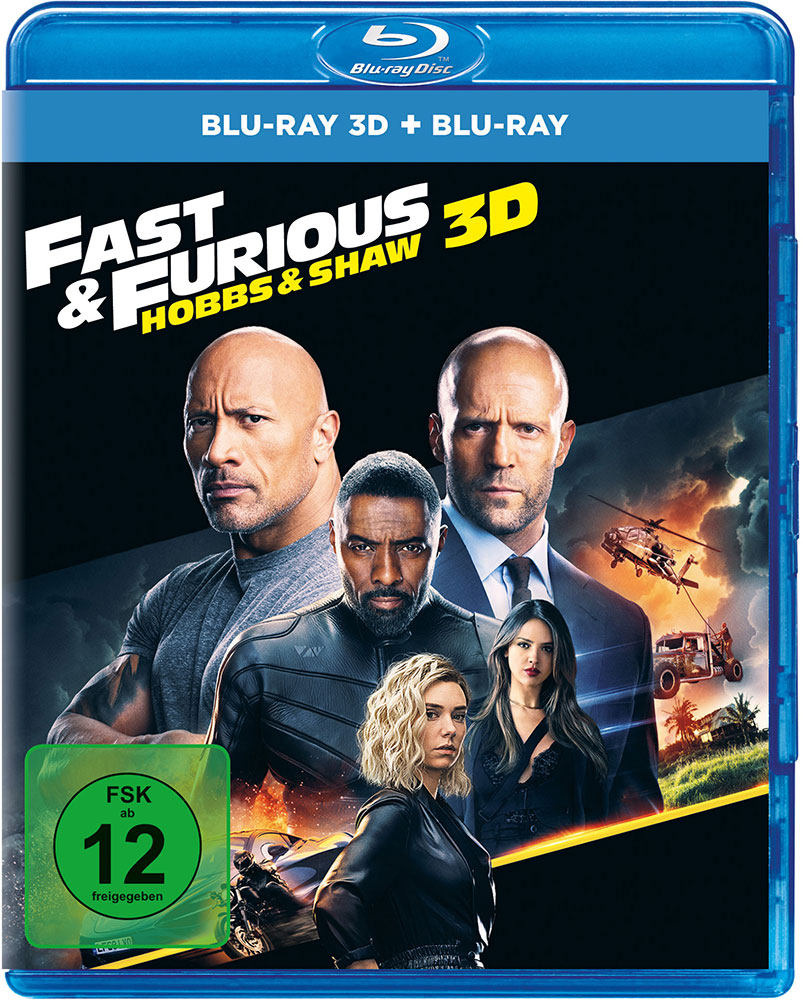 Fast & Furious: Hobbs & Shaw (Blu-Ray 3D+Blu-Ray) (2Discs) - 2D & 3D Version Fast & Furious: Hobbs & Shaw (Blu-Ray 3D+Blu-Ray) (2Discs) - 2D & 3D Version