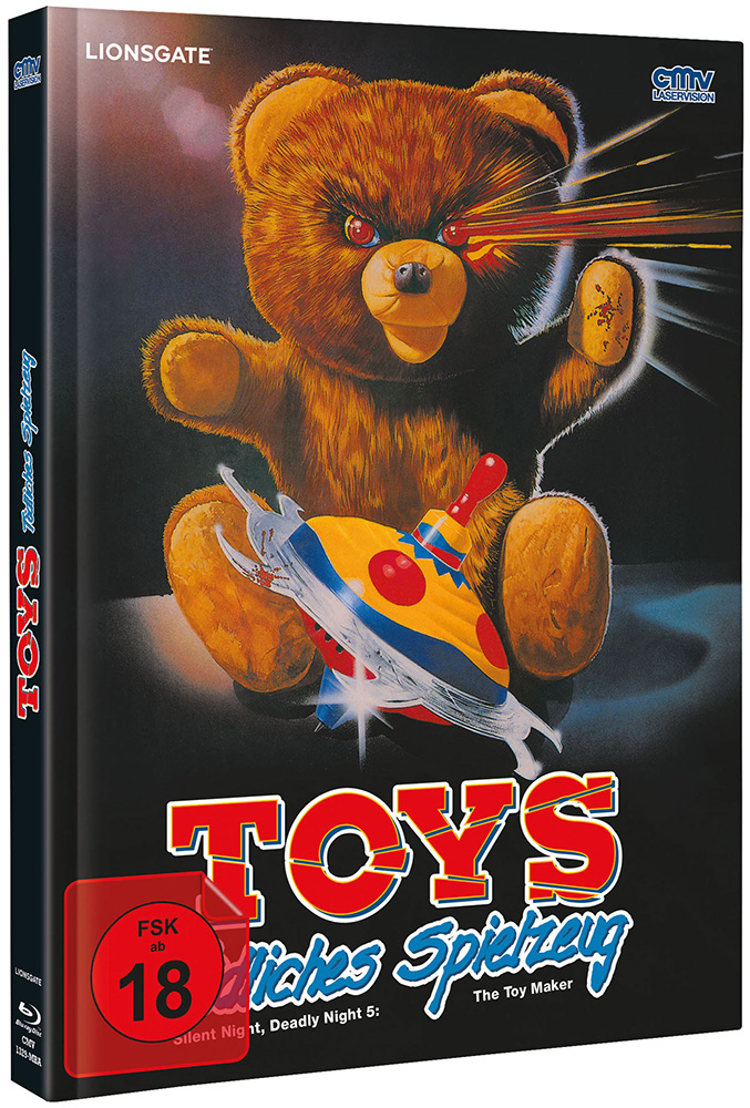 Toys - Tödliches Spielzeug (Silent Night, Deadly Night 5) - Cover A - Mediabook (Blu-Ray+DVD) - Limited 500 Edition Toys - Tödliches Spielzeug (Silent Night, Deadly Night 5) - Cover A - Mediabook (Blu-Ray+DVD) - Limited 500 Edition