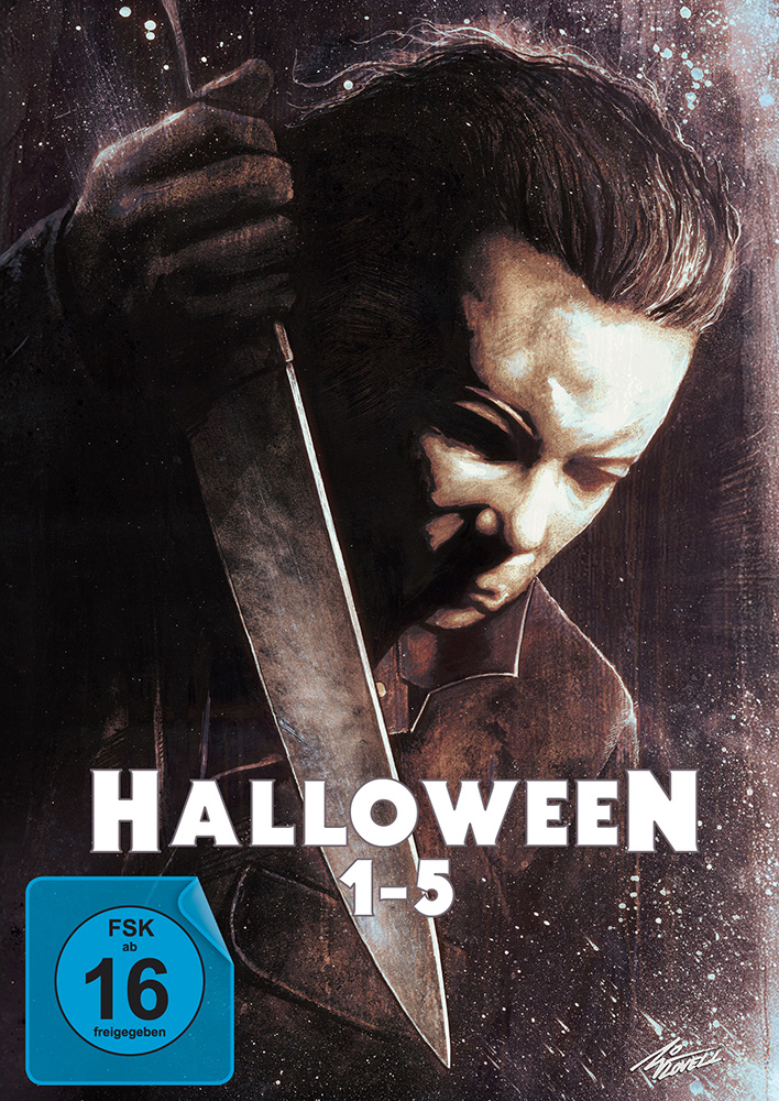 Halloween 1-5 - Collection (5DVDs) - Uncut