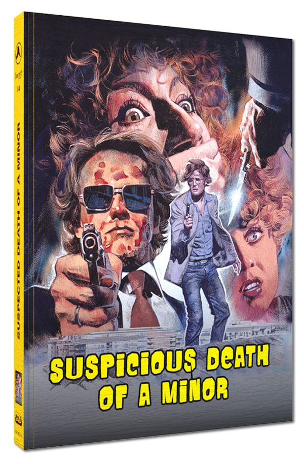 Suspicious Death Of A Minor (Blu-ray+CD) - Cover B - Mediabook - Limited 222 Edition
