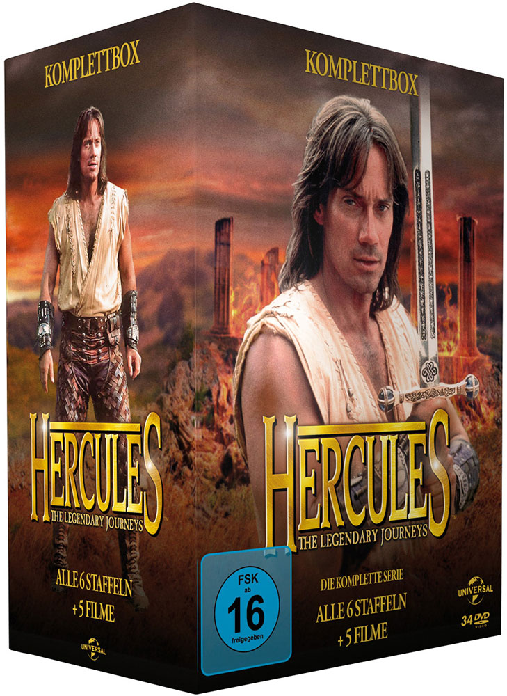 Hercules - Die komplette Serie (6 Staffeln + 5 Filme) (34DVD) Hercules - Die komplette Serie (6 Staffeln + 5 Filme) (34DVD)