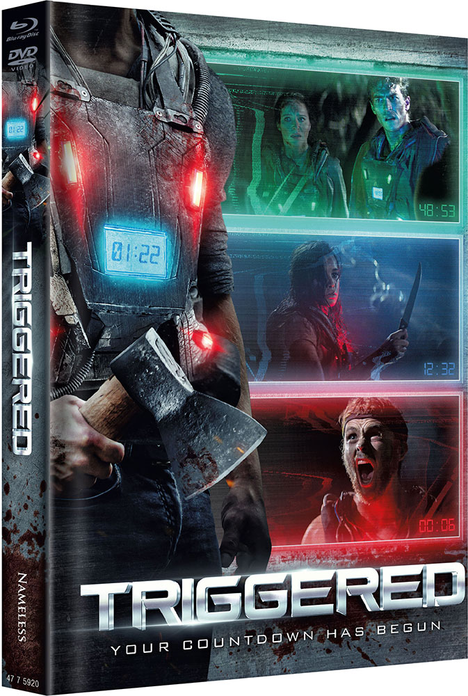 Triggered - Cover B - Mediabook (Blu-Ray+DVD) - Limited 333 Edition Triggered - Cover B - Mediabook (Blu-Ray+DVD) - Limited 333 Edition