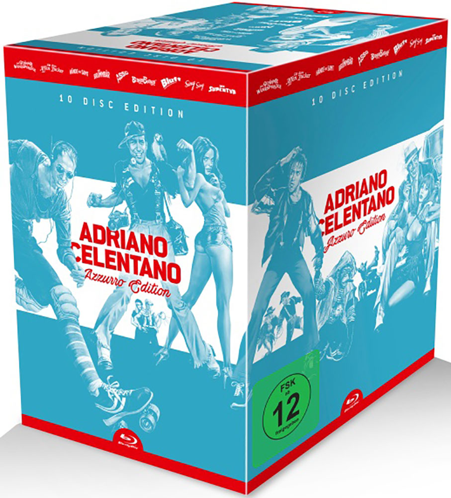 Adriano Celentano Azzurro Edition (Blu-Ray+CD) (10Discs)