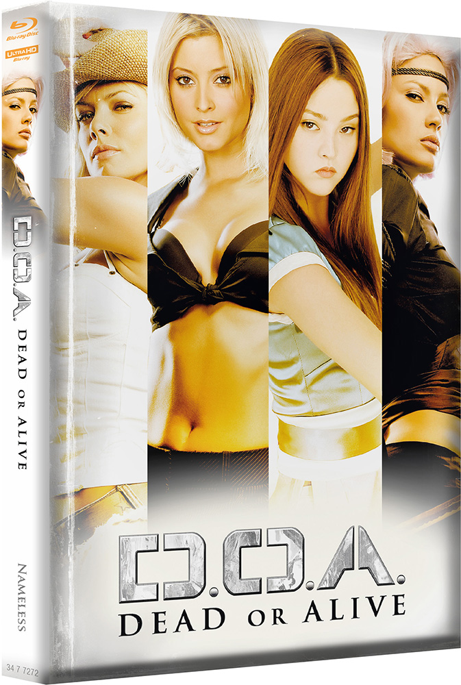 DOA: Dead or Alive (4K UHD+Blu-Ray) - Cover D - Mediabook (Wattiert) - Limited 333 Edition