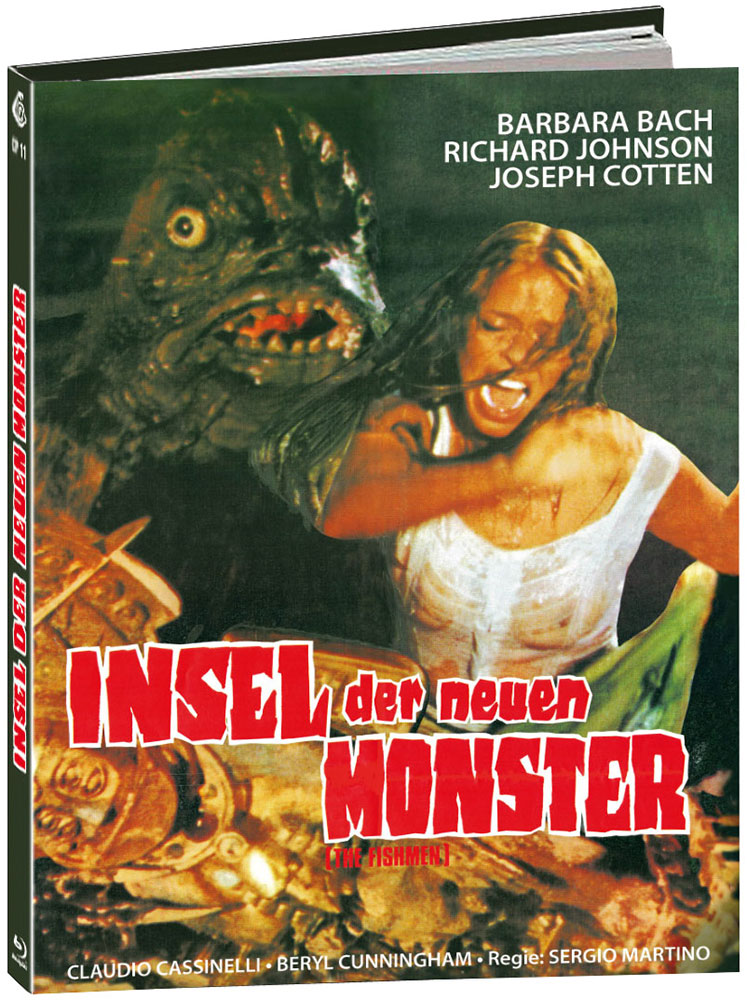 Insel der neuen Monster (Blu-Ray) - Cover A - Mediabook - Limited 450 Edition