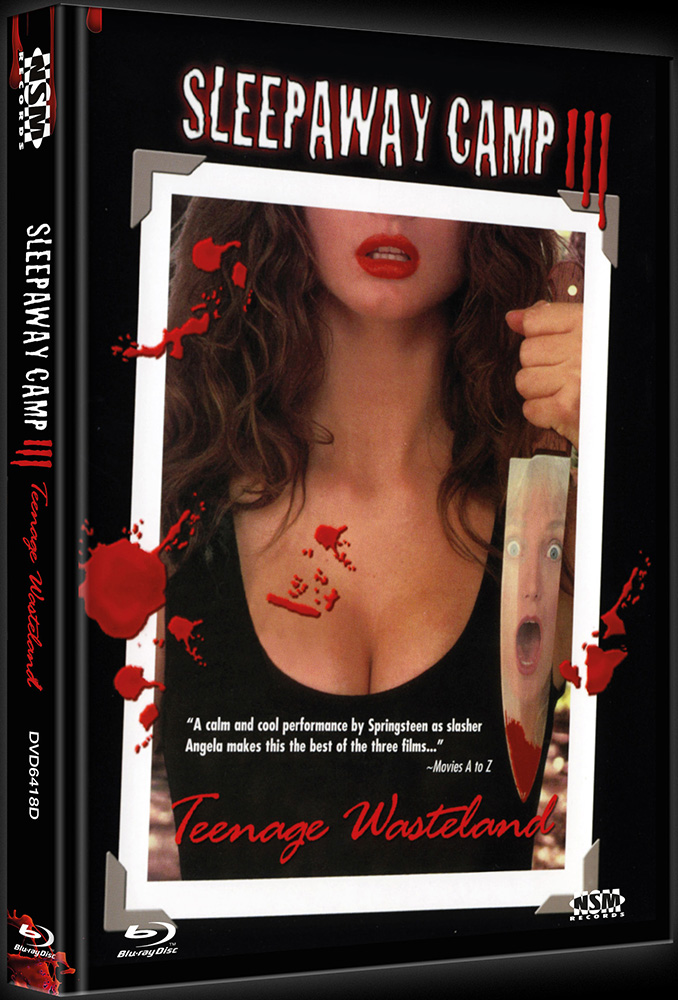 Sleepaway Camp 3 (Blu-Ray+DVD) - Cover D - Mediabook - Limited 222 Edition - Uncut