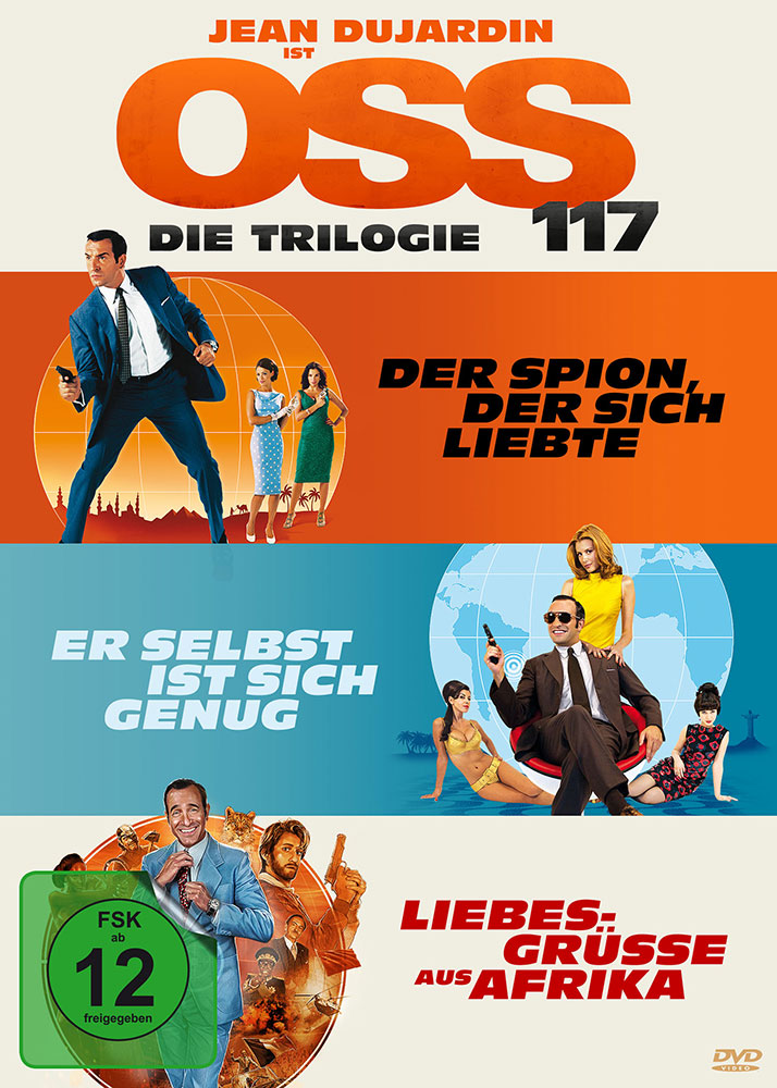 OSS 117 - Die Trilogie (3DVD) OSS 117 - Die Trilogie (3DVD)