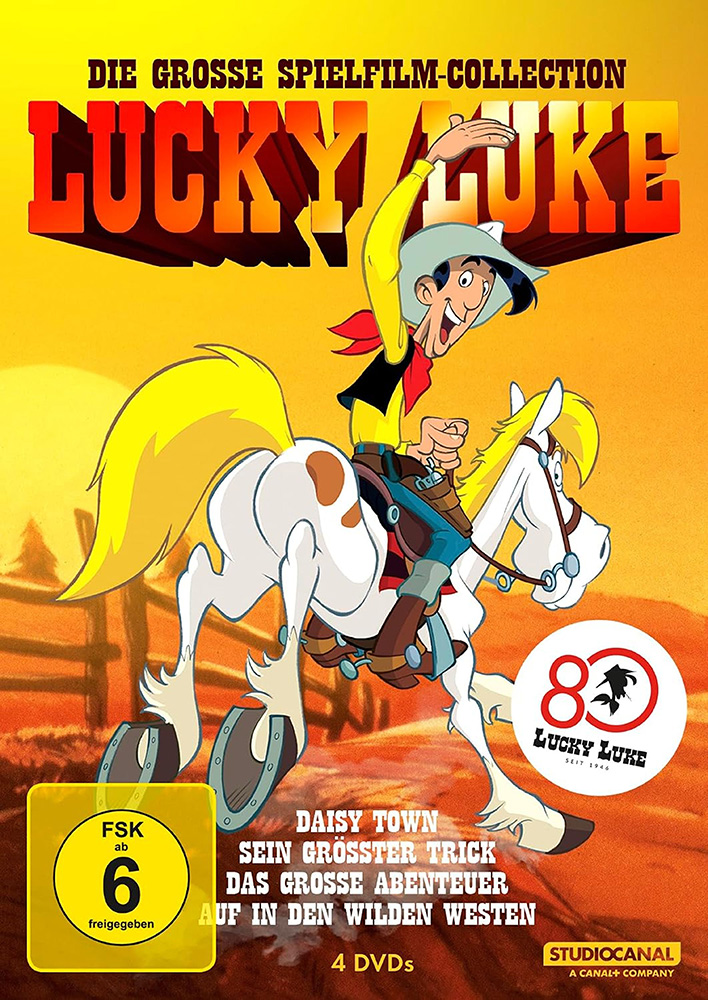Lucky Luke: Die große Spielfilm-Collection (4 DVDs)
