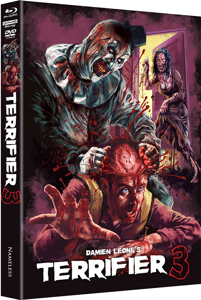Terrifier 3 (4K UHD) (3Discs) - Cover L - Mediabook - Limited 1000 Edition