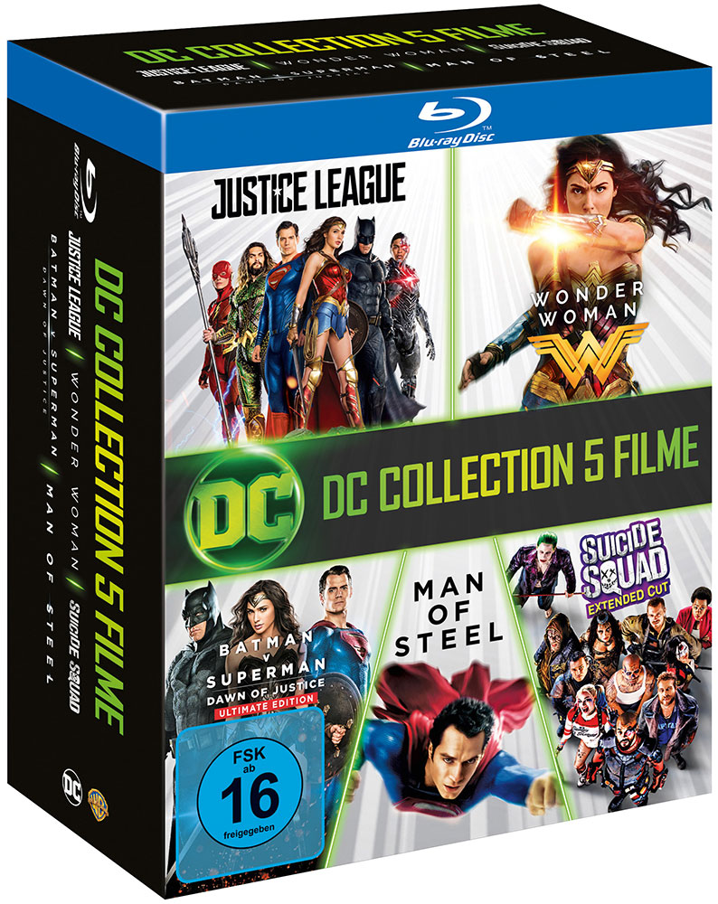 DC 5-Film-Collection (Blu-Ray) (5Discs)
