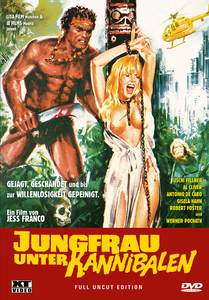 Jungfrau unter Kannibalen - kleine Hartbox Jungfrau unter Kannibalen - kleine Hartbox