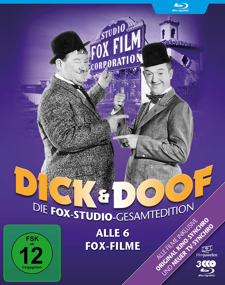 Dick und Doof (s/w) (Blu-Ray) (3Discs)