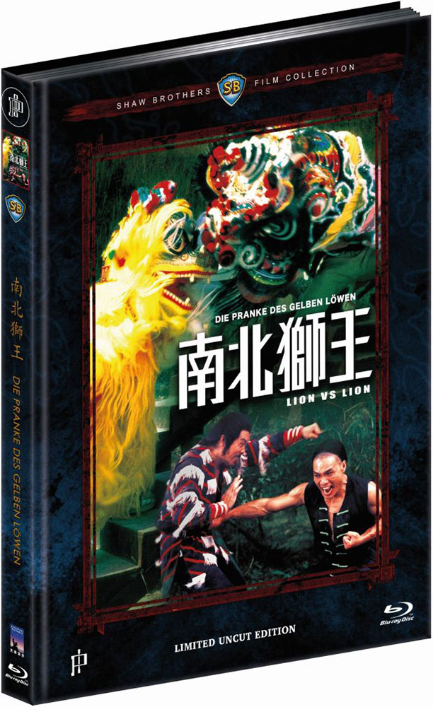 Die Pranke des gelben Löwen (Blu-Ray) - Cover B - Mediabook - Limited 50 Edition