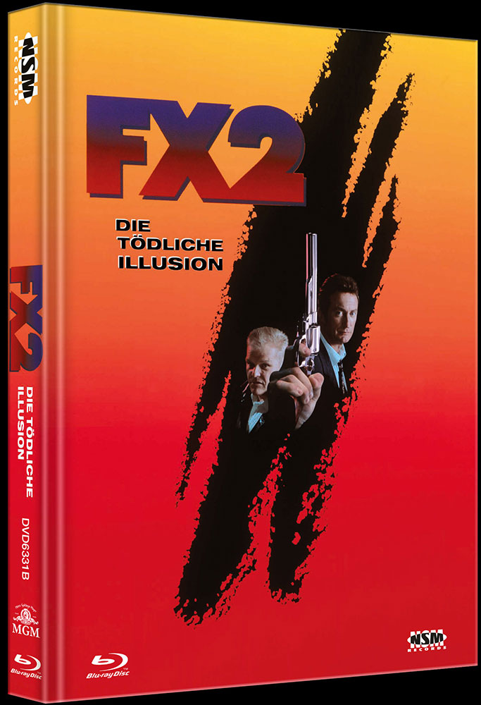 F/X 2 - Tödliche Illusion (Blu-Ray+DVD) - Cover B - Mediabook - Uncut - Limited 333 Edition