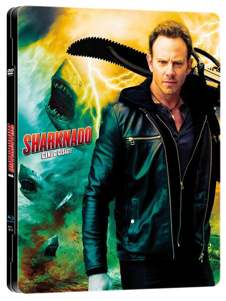 Sharknado 1 - Enough Said! (Blu-Ray+DVD) - Limited 1000 Steel Edition - Uncut + Bonusfilm Sharknado 1 - Enough Said! (Blu-Ray+DVD) - Limited 1000 Steel Edition - Uncut + Bonusfilm