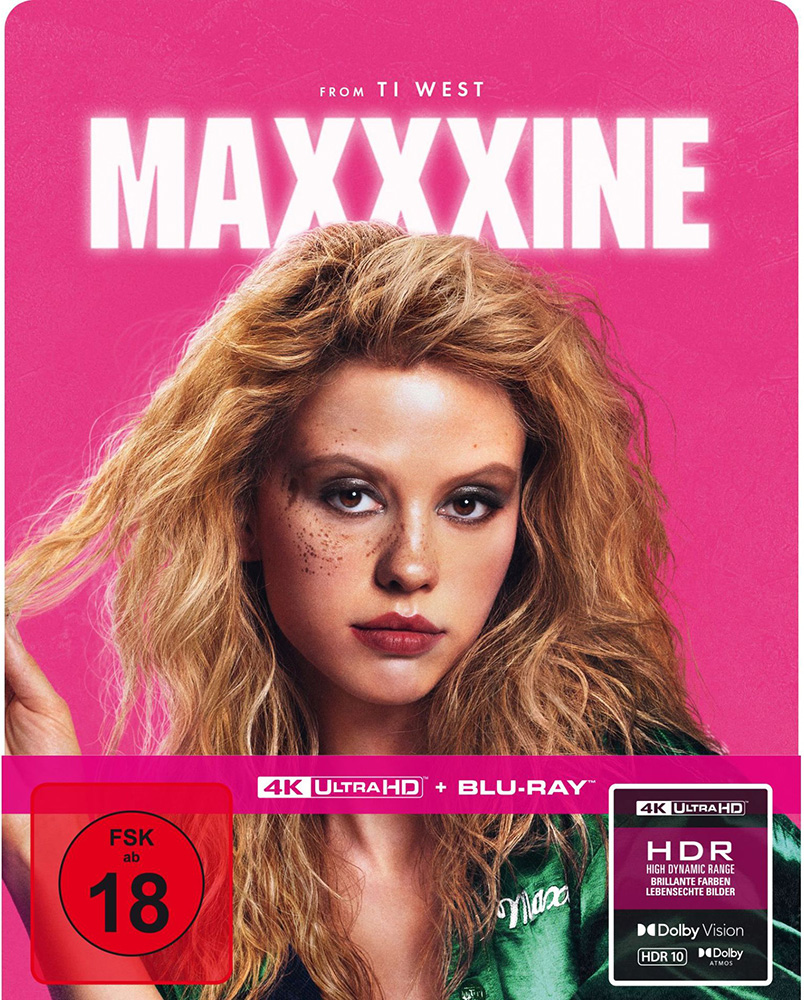 MaXXXine (4K UHD+Blu-ray) - Steelbook - Limited Edition MaXXXine (4K UHD+Blu-ray) - Steelbook - Limited Edition