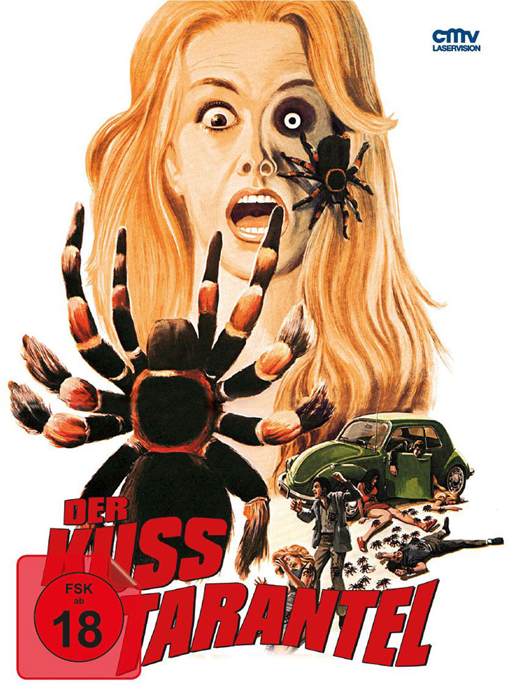 Der Kuss der Tarantel (Blu-Ray+DVD) - Cover A - Mediabook - Limited 666 Edition - Uncut