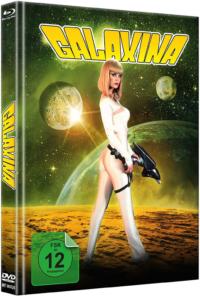 Galaxina (Blu-Ray+DVD) - Cover A - Mediabook - 2 Filmfassungen - Limited 500 Edition Galaxina (Blu-Ray+DVD) - Cover A - Mediabook - 2 Filmfassungen - Limited 500 Edition