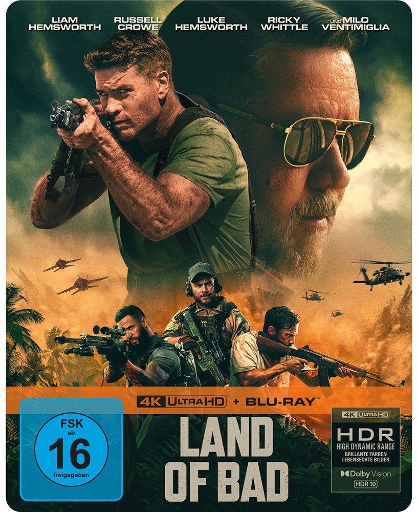 Land of Bad (4K UHD+Blu-Ray) - Limited Steelbook Edition Land of Bad (4K UHD+Blu-Ray) - Limited Steelbook Edition