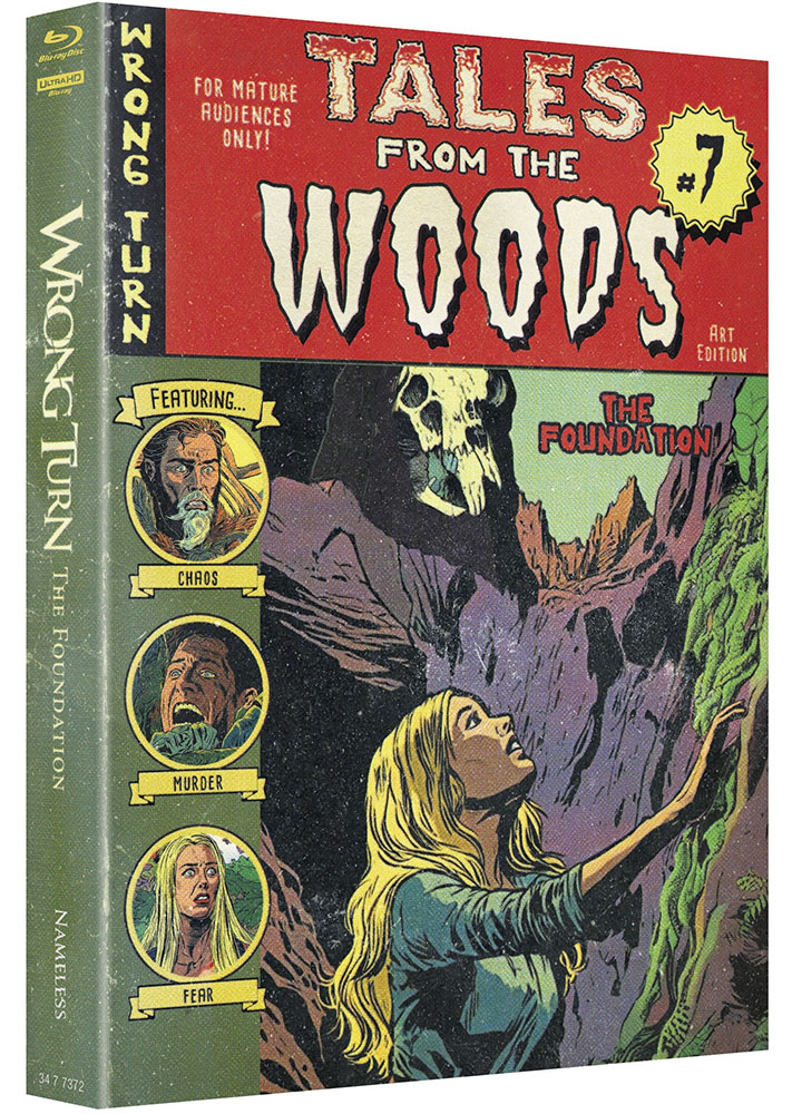 Wrong Turn 7: The Foundation (4K UHD+Blu-Ray) - Cover D - Mediabook - Limited 333 Edition