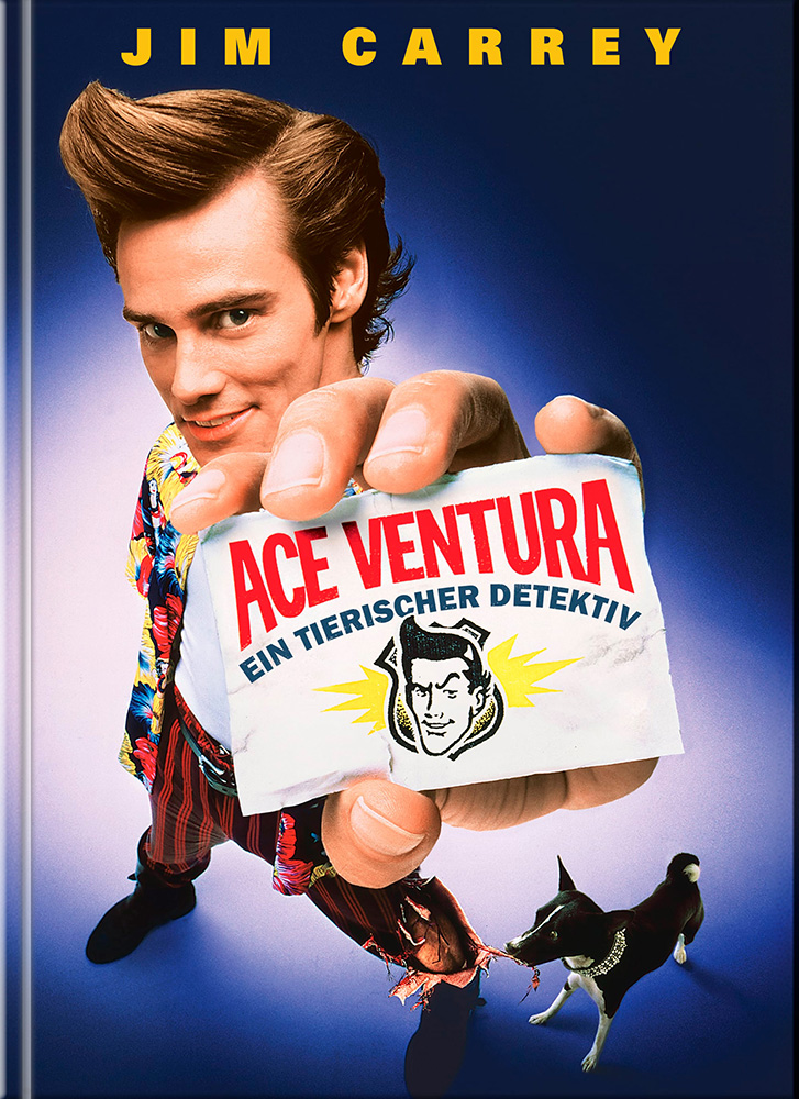 Ace Ventura - Ein tierischer Detektiv (Blu-Ray) (2Discs) - Cover A - Mediabook - Limited 999 Edition - 3 Filmfassungen Ace Ventura - Ein tierischer Detektiv (Blu-Ray) (2Discs) - Cover A - Mediabook - Limited 999 Edition - 3 Filmfassungen