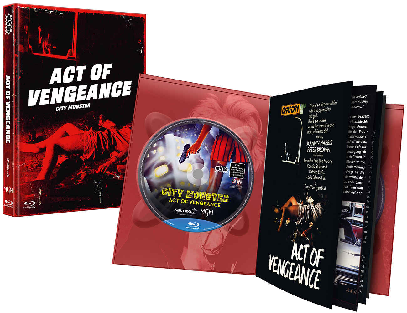 City Monster (Act Of Vengeance) (Blu-Ray+DVD) - Cover E - Mediabook - Limited 99 Edition City Monster (Act Of Vengeance) (Blu-Ray+DVD) - Cover E - Mediabook - Limited 99 Edition