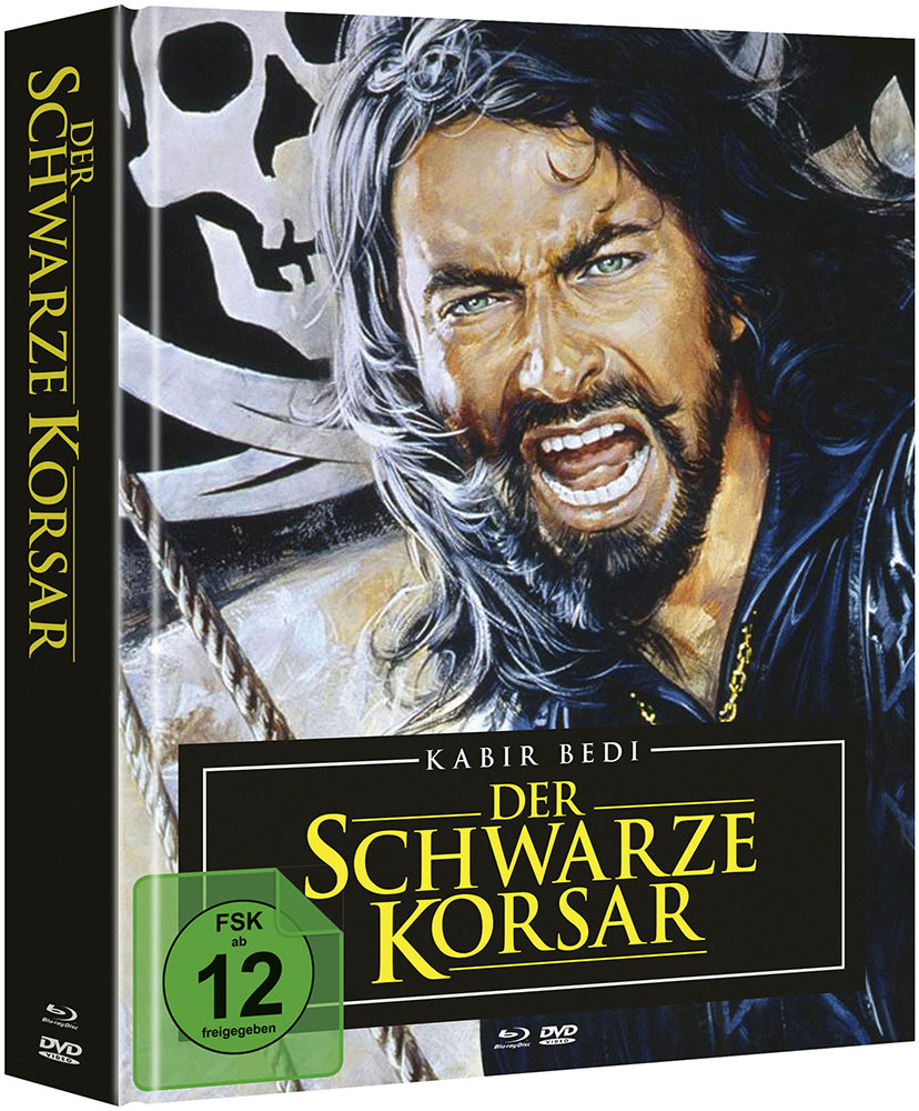 Der schwarze Korsar (Blu-Ray+2DVD) - Limited Mediabook Edition - Uncut Der schwarze Korsar (Blu-Ray+2DVD) - Limited Mediabook Edition - Uncut
