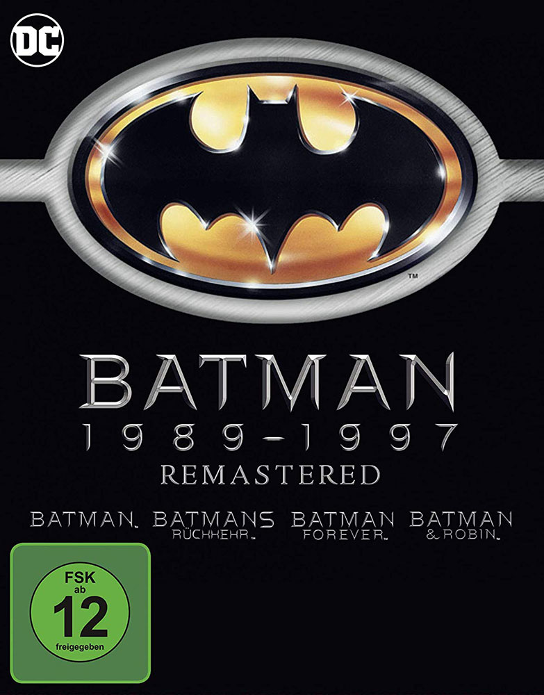 Batman 1 - 4 (Blu-Ray) (4Discs) - Remastered