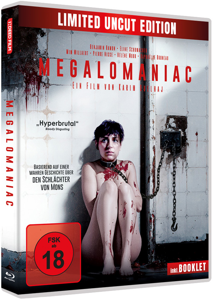 Megalomaniac (Blu-Ray) - Cover B - Limited Edition - Uncut - Scanavo Case Megalomaniac (Blu-Ray) - Cover B - Limited Edition - Uncut - Scanavo Case