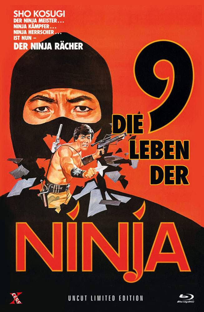 Die 9 Leben der Ninja (Blu-Ray) - große Hartbox - Limited 66 Edition