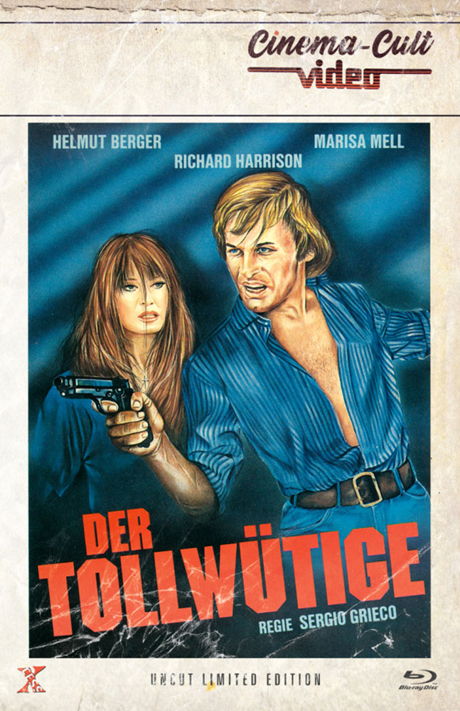 Der Tollwütige (Blu-Ray) - große Hartbox - Limited 88 Edition