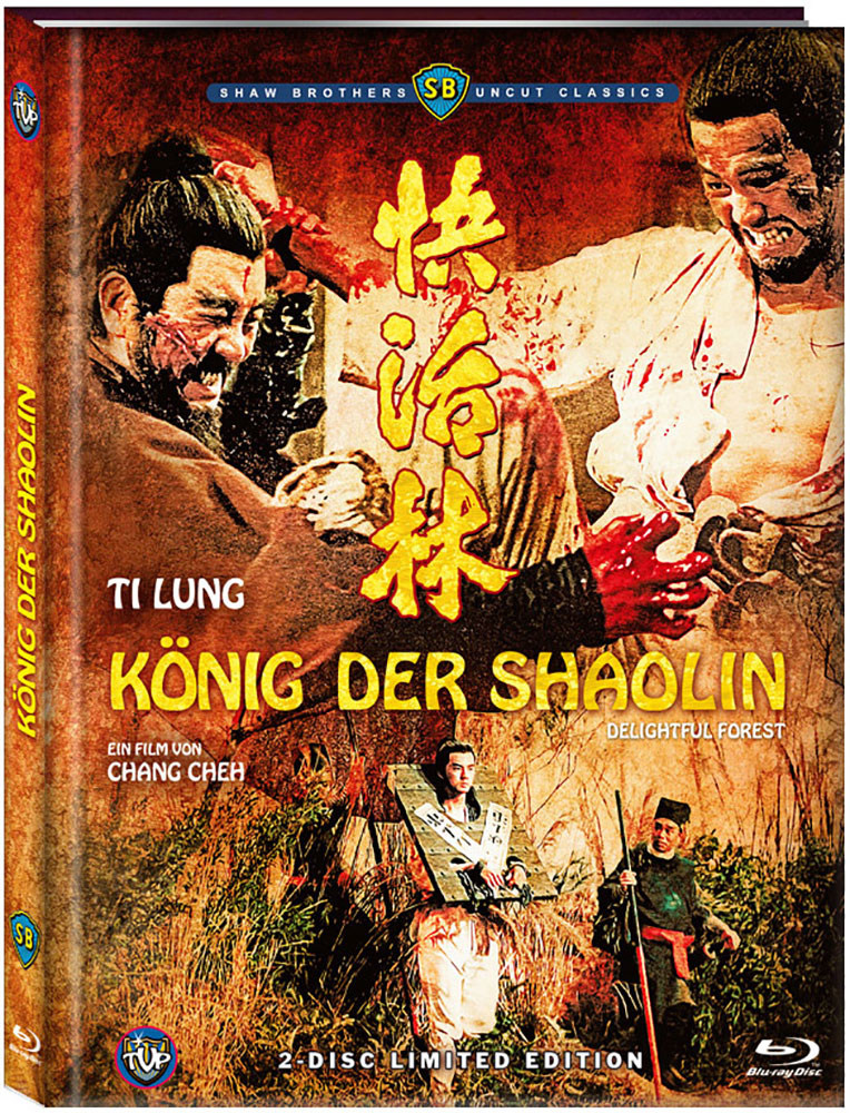 König der Shaolin (Blu-Ray+DVD) - Cover D - Mediabook - Limited Edition - Uncut