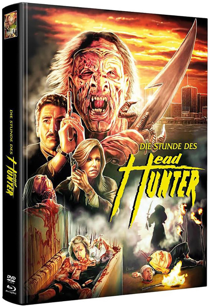 Die Stunde des Headhunter - Mediabook (Wattiert) (Blu-Ray+DVD) - Limited 250 Edition
