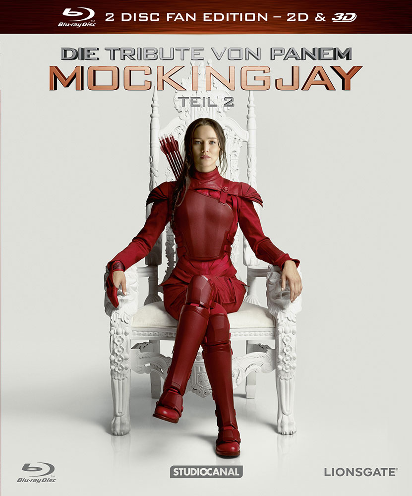 Die Tribute von Panem 3 - Mockingjay - Teil 2 (Blu-Ray 3D) (2Discs) - 2D & 3D Version - Fan Edition