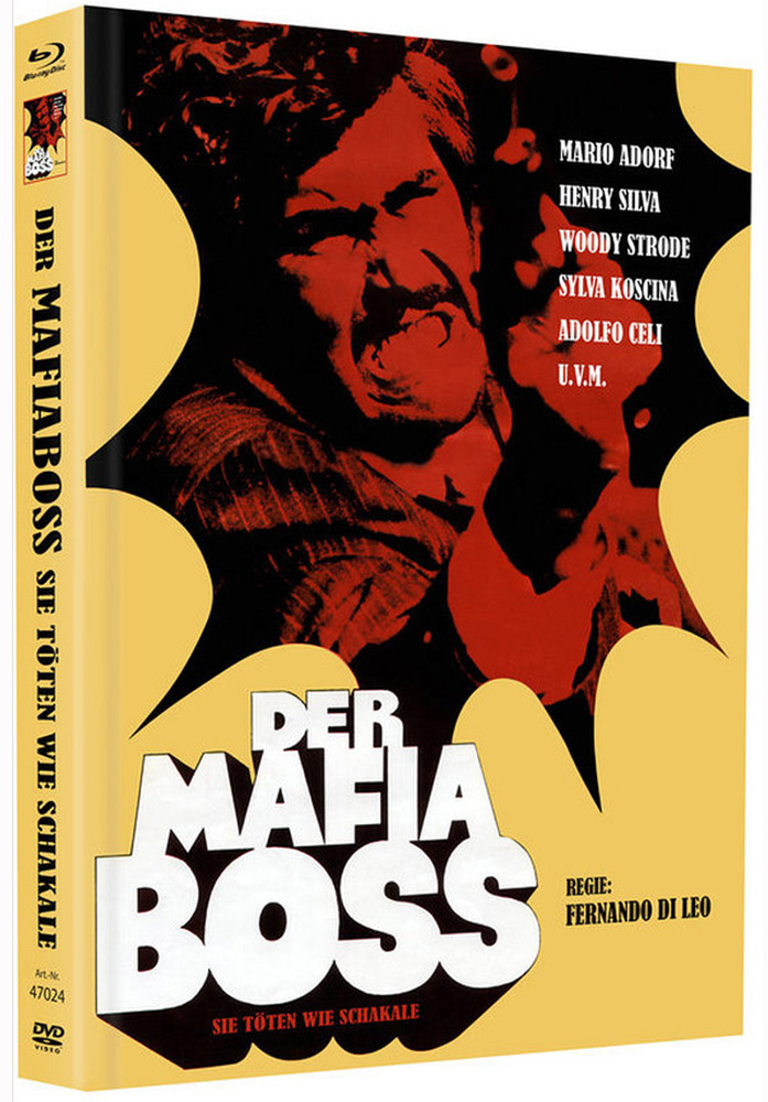 Der Mafiaboss - Sie töten wie Schakale (Blu-Ray+DVD) - Cover E - Mediabook - Limited 75 Edition