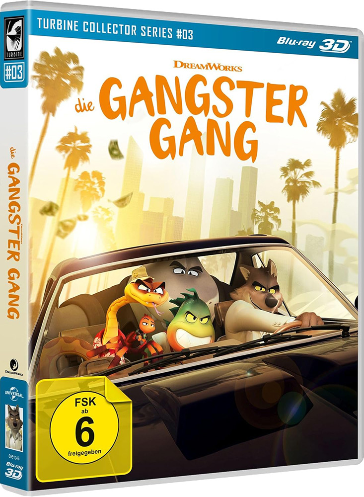 Die Gangster Gang (Blu-Ray 3D) - Turbine Collector Series #03