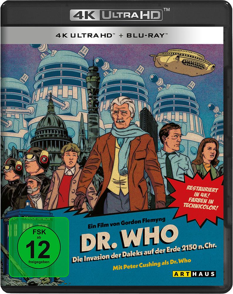 Dr. Who: Die Invasion der Daleks auf der Erde 2150 n. Chr. (4K UHD+Blu-Ray)